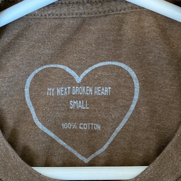 My Next Broken Heart “ Wildflowers & Wine” Tee - Picture 3 of 3